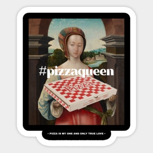 Pizza Queen Sticker